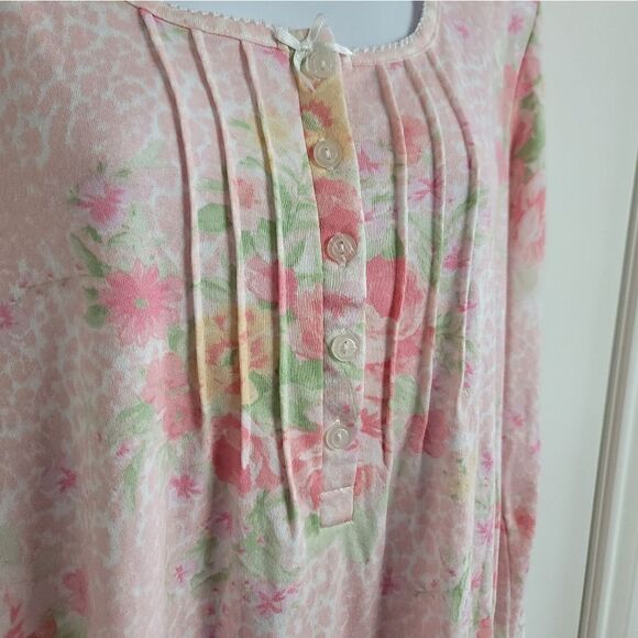 MISS ELAINE Floral Nightgown - Picture 5 of 10